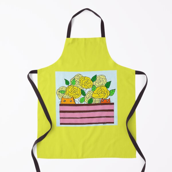 Item preview, Orange you glad about the Roses - Cute Orange Cats Mixed Media - Day 83 of 365  designed and sold by BeeandKiwi.