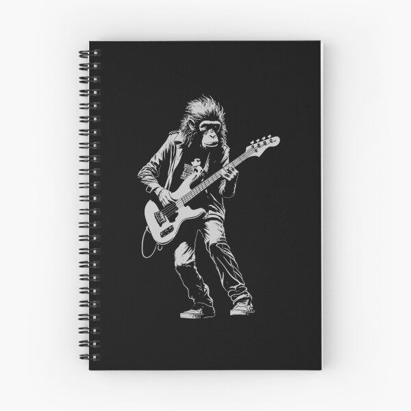 Item preview, Funny Monkey Guitarist Bass Guitar Mom Dad Kids designed and sold by rafaeltto.