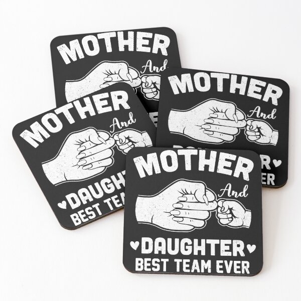 Item preview, Mother Daughter Best Team Ever Funny Matching Family Hand Gesture designed and sold by zamiokaline.