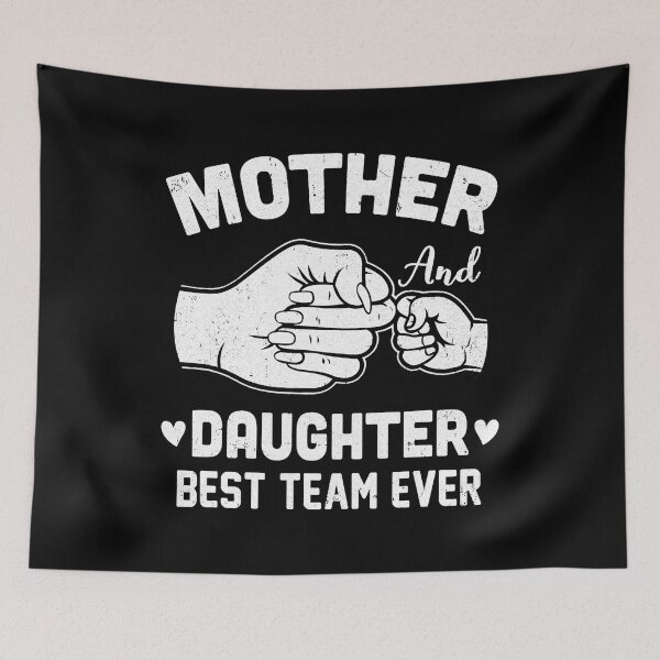 Item preview, Mother Daughter Best Team Ever Funny Matching Family Hand Gesture designed and sold by zamiokaline.