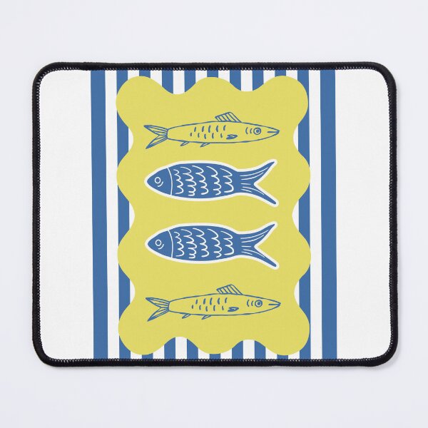 Item preview, Preppy Coastal Summer Sardines Aesthetic designed and sold by VibranPalette.