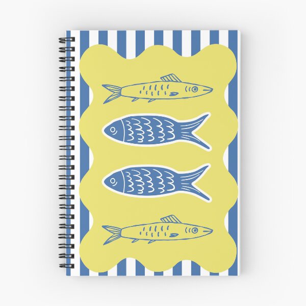 Item preview, Preppy Coastal Summer Sardines Aesthetic designed and sold by VibranPalette.