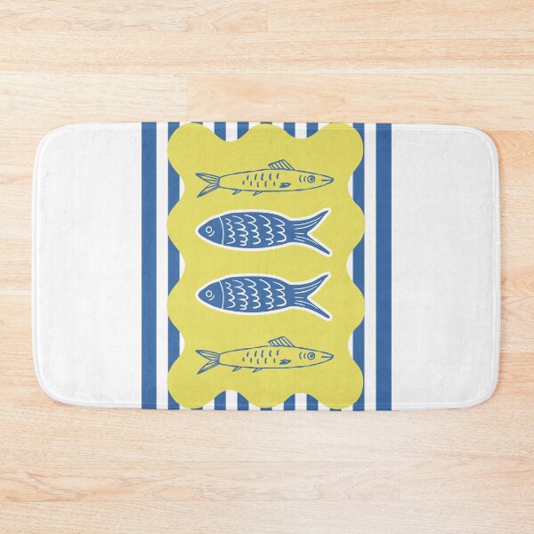 Item preview, Preppy Coastal Summer Sardines Aesthetic designed and sold by VibranPalette.