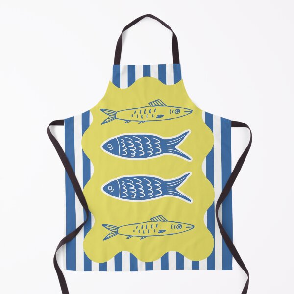 Item preview, Preppy Coastal Summer Sardines Aesthetic designed and sold by VibranPalette.