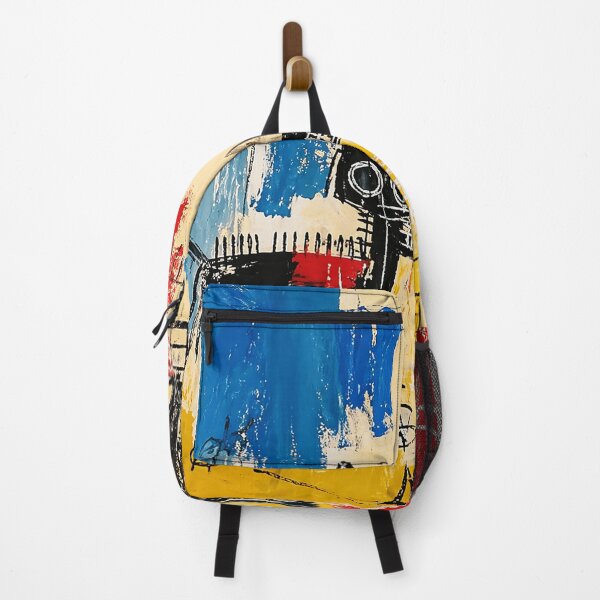 Item preview, Abstract Crowned Street Dog in Raw Expressionist Color Blocks designed and sold by Modaozushi216.