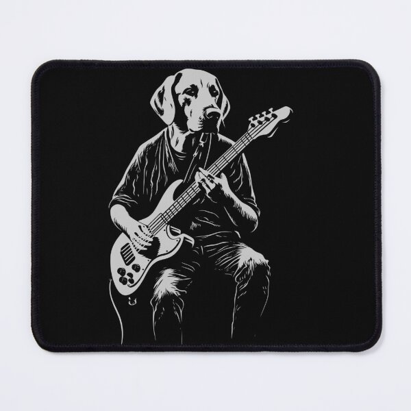 Item preview, Funny White Labrador Guitarist Bass Guitar Mom Dad Kids designed and sold by rafaeltto.