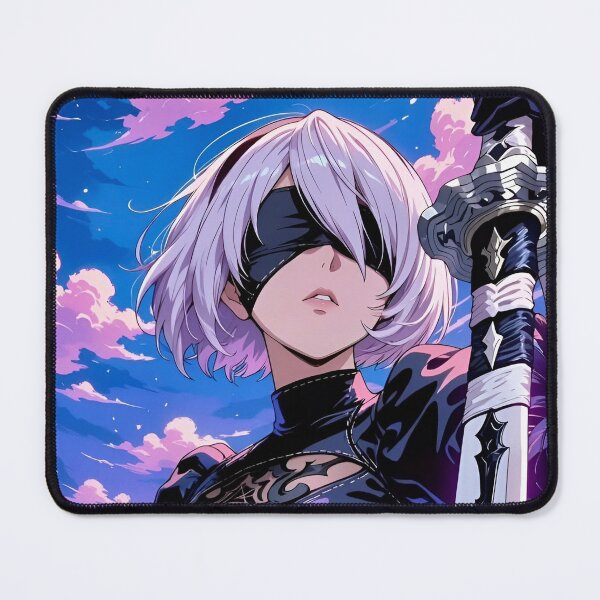 Item preview, 2B YoRHa No.2 Type B Anime Warrior Aesthetic | Nier Automata Samurai Sky Art designed and sold by Dyan4.