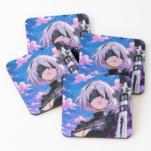 Item preview, 2B YoRHa No.2 Type B Anime Warrior Aesthetic | Nier Automata Samurai Sky Art designed and sold by Dyan4.