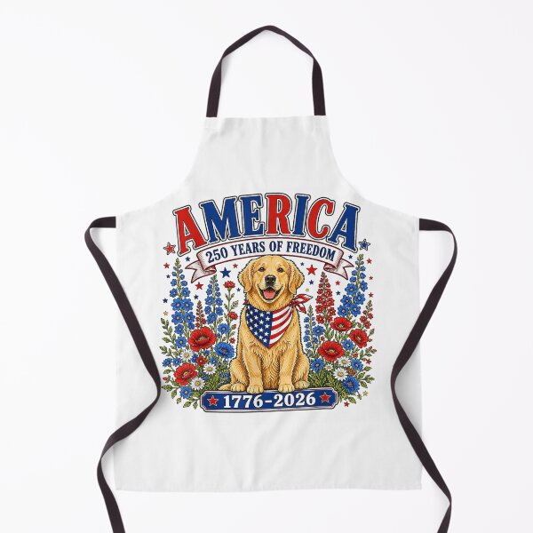 Item preview, labrador retriever america's 250th patriotic dog fireworks designed and sold by CAnastazyshop.