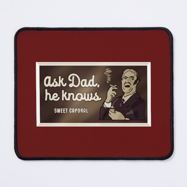 Item preview, Ask Dad Sepia designed and sold by Normbot2000.