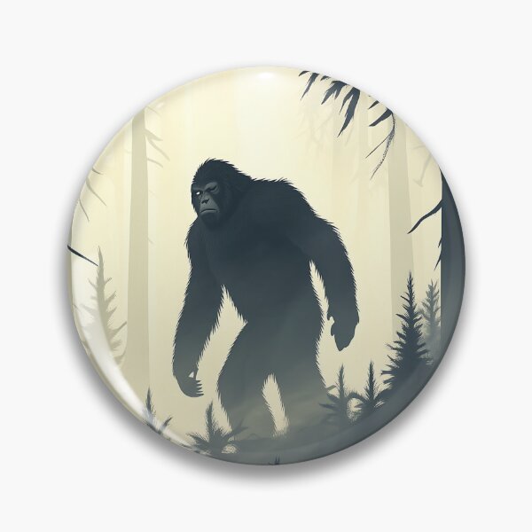 Item preview, Warning Sasquatch Territory Forest Cryptid Poster designed and sold by Boddicca.
