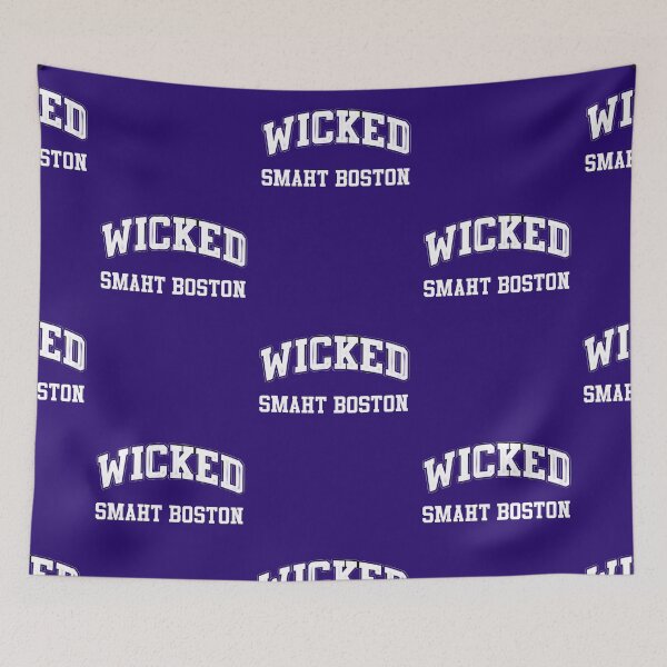 Aperçu de l'œuvre Wicked Smaht Boston Vintage créée et vendue par BLVDCOLLEGE.