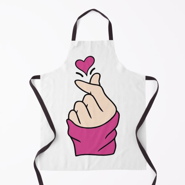 Item preview, Cute Korean Finger Heart Sticker | Kawaii Love Hand Gesture Pink Aesthetic designed and sold by Pinpondesigns.