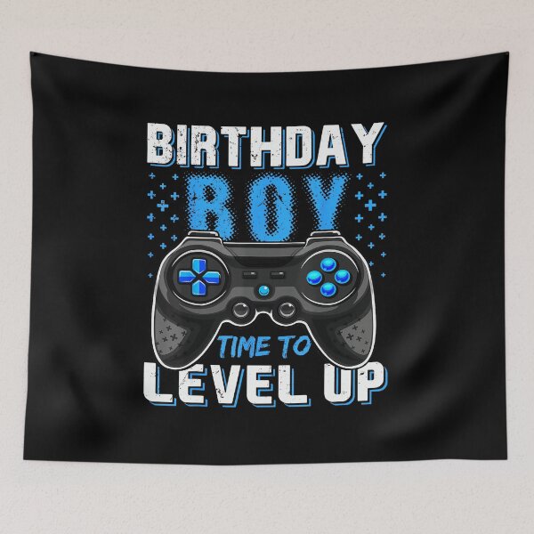 Item preview, Birthday Boy Level Up Gaming Party With Neon Controller Style designed and sold by FGTV2021.