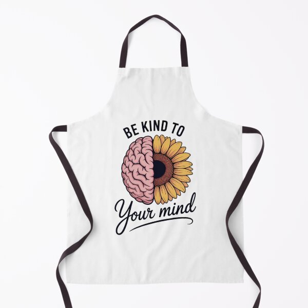 Item preview, Be Kind To Your Mind Mental Health Brain Sunflower designed and sold by TrinaEspinoza.