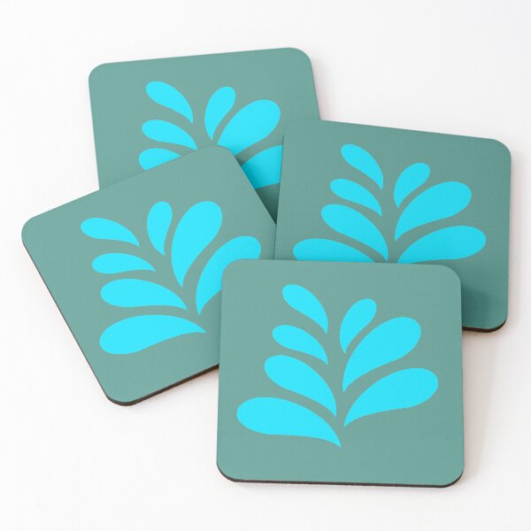 Item preview, Blue Scattered petal shape graphic illustration ar designed and sold by MagicMaker1984.