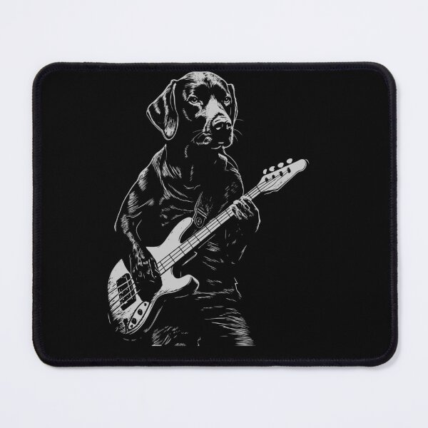 Item preview, Funny Black Labrador Guitarist Bass Guitar Mom Dad Kids designed and sold by rafaeltto.
