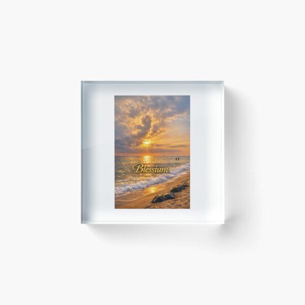 Item preview, Blessium — Golden Serenity at Sunset designed and sold by Fated & Unbothered.