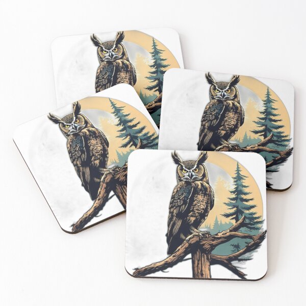 Item preview, Vintage Owl National Park WPA Style Hiking Gift designed and sold by FoxglovePress.