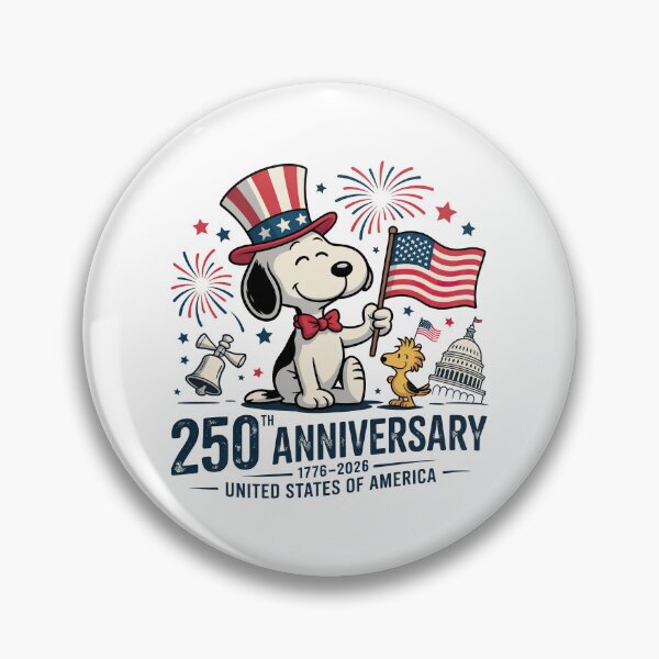 Item preview, Snoopy 4Th Of July, 250Th Anniversary Of America​ designed and sold by graphic-genie.