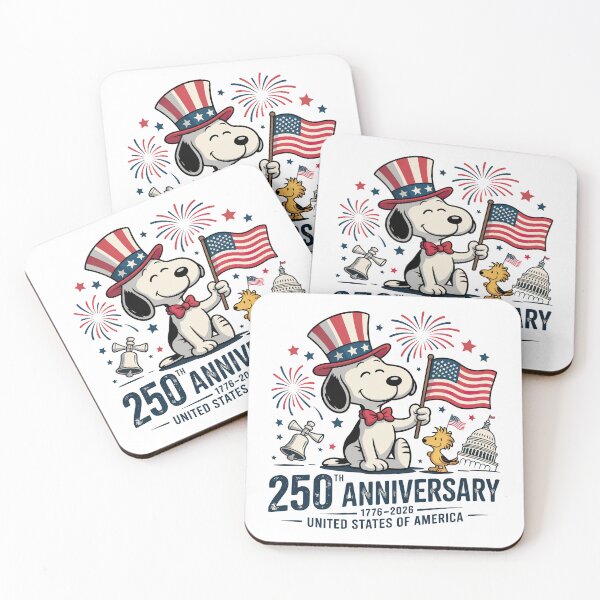Item preview, Snoopy 4Th Of July, 250Th Anniversary Of America​ designed and sold by graphic-genie.