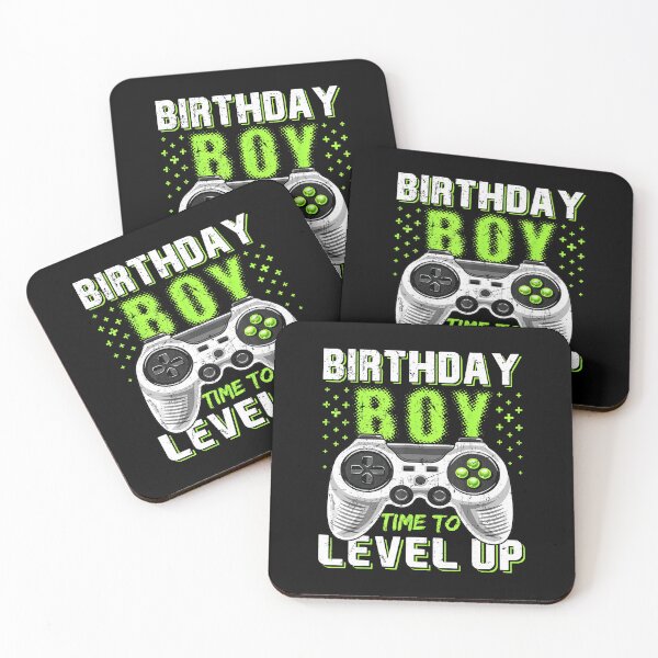 Item preview, Birthday Boy Level Up Retro Gaming Party With Game Controller designed and sold by FGTV2021.