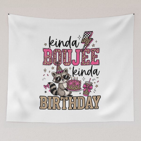 Item preview, Kinda Boujee Kinda Birthday designed and sold by TheBeesForYou.