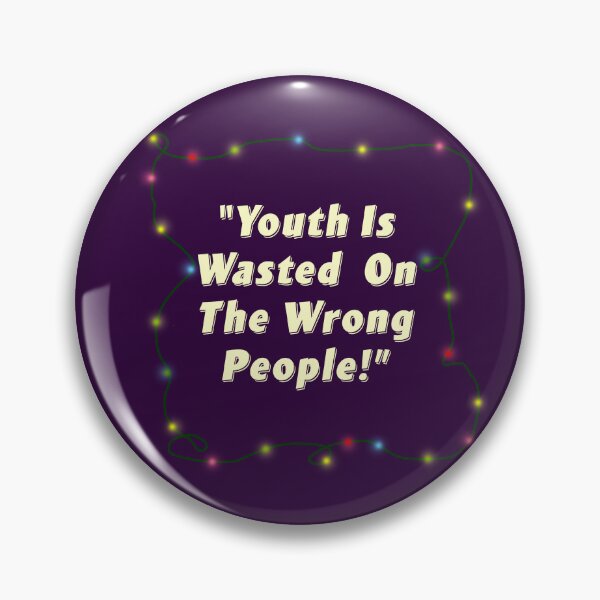 Item preview, Youth Is Wasted Lights designed and sold by Normbot2000.