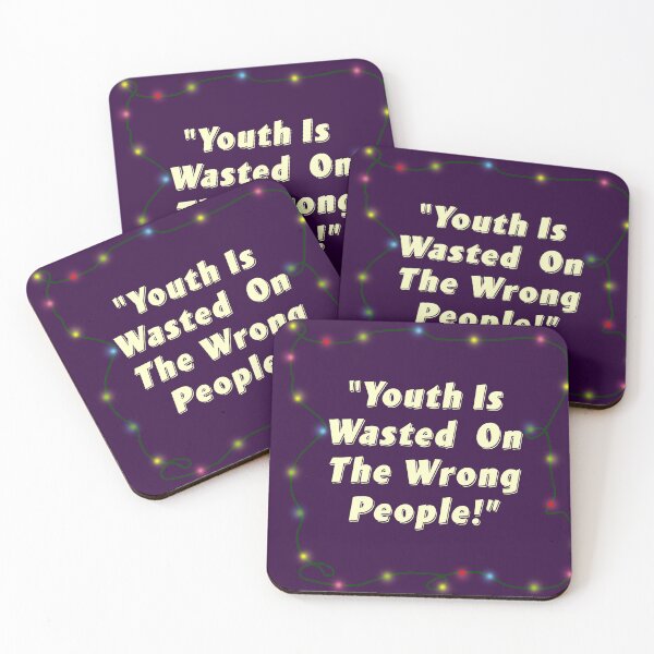 Item preview, Youth Is Wasted Lights designed and sold by Normbot2000.