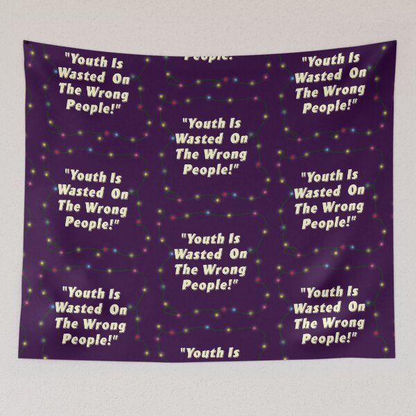 Item preview, Youth Is Wasted Lights designed and sold by Normbot2000.