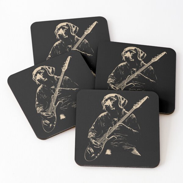 Item preview, Funny Chocolate Labrador Guitarist Bass Guitar Mom Dad Kids designed and sold by rafaeltto.