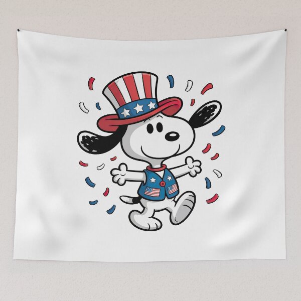 Item preview, Snoopy 4Th Of July, 250Th Anniversary Of America​ designed and sold by graphic-genie.