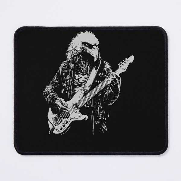 Item preview, Funny Eagle Guitarist Bass Guitar Mom Dad Kids designed and sold by rafaeltto.