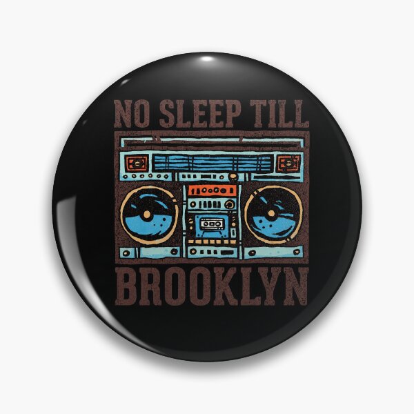 Item preview, No Sleep Till Brooklyn NYC new york designed and sold by PastelWingg.