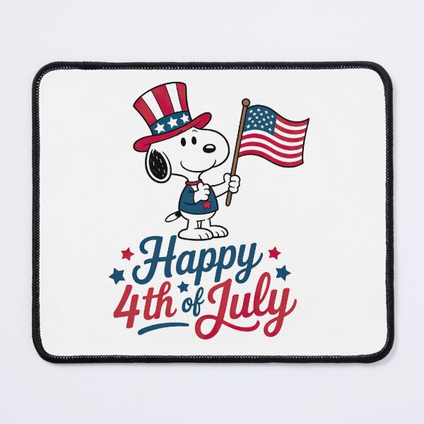 Item preview, Snoopy 4Th Of July, 250Th Anniversary Of America designed and sold by graphic-genie.
