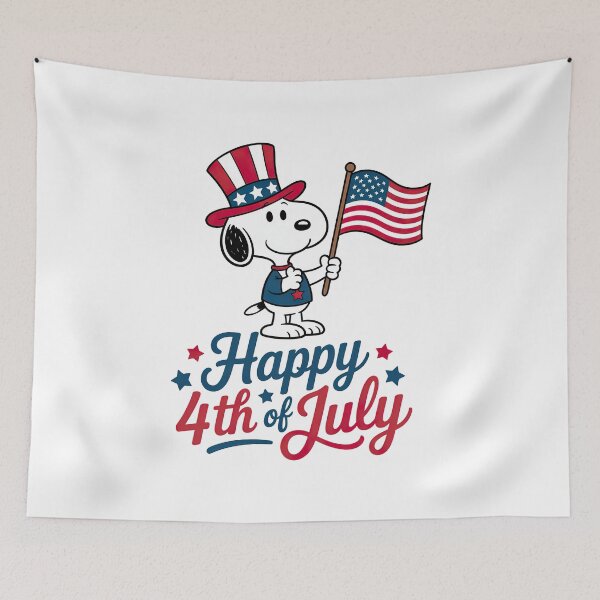 Item preview, Snoopy 4Th Of July, 250Th Anniversary Of America​ designed and sold by graphic-genie.
