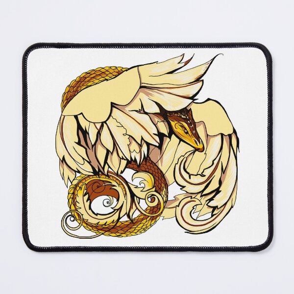 Item preview, Golden Dragon Majestic Eastern Fantasy Art designed and sold by Rakfana&Gabriel.artist.