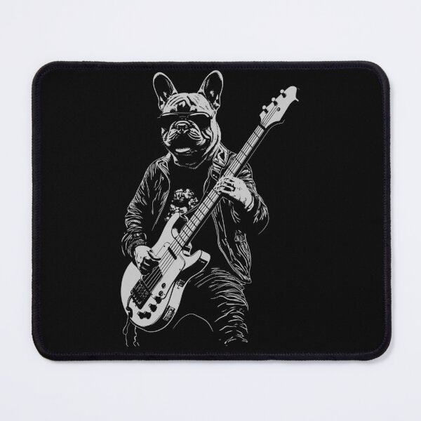 Item preview, Funny French Bulldog Bass Guitar Mom Dad Kids designed and sold by rafaeltto.