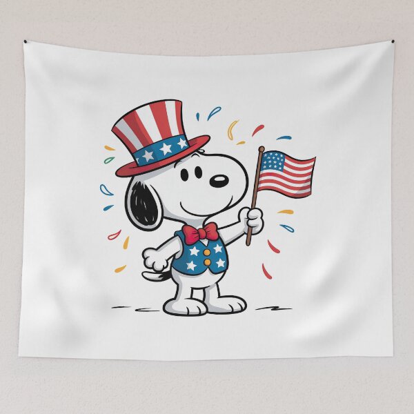 Item preview, Snoopy 4Th Of July, 250Th Anniversary Of America​ designed and sold by graphic-genie.