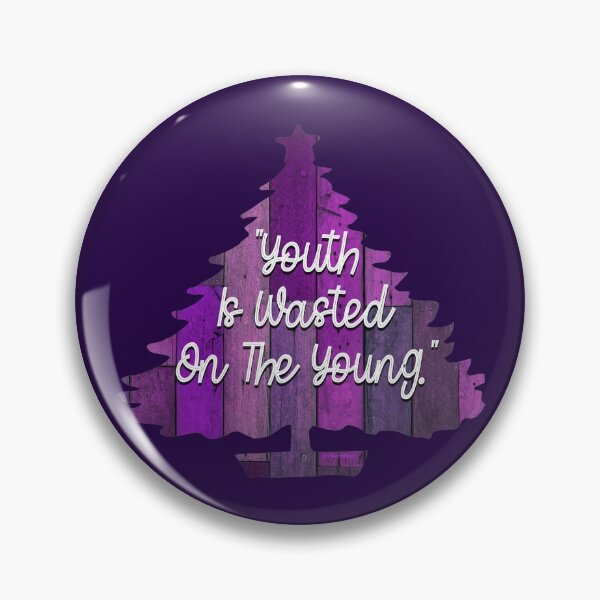 Item preview, Youth Is Wasted Tree designed and sold by Normbot2000.