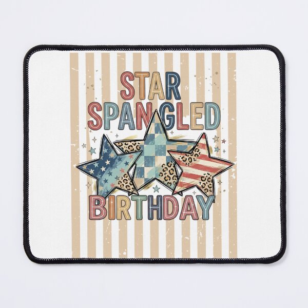 Item preview, Star Spangled Patriotic Birthday Girl  designed and sold by TheBeesForYou.