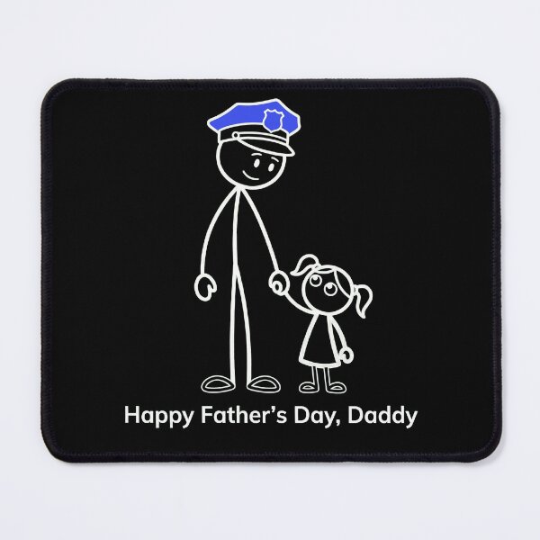 Item preview, Father's Day Police Officer designed and sold by Applecrunch.