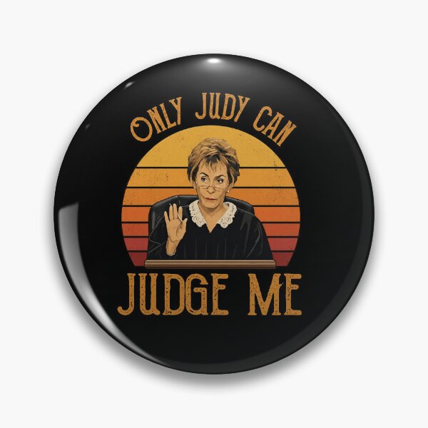 Item preview, Only Judy can judge me funny meme designed and sold by PastelWingg.
