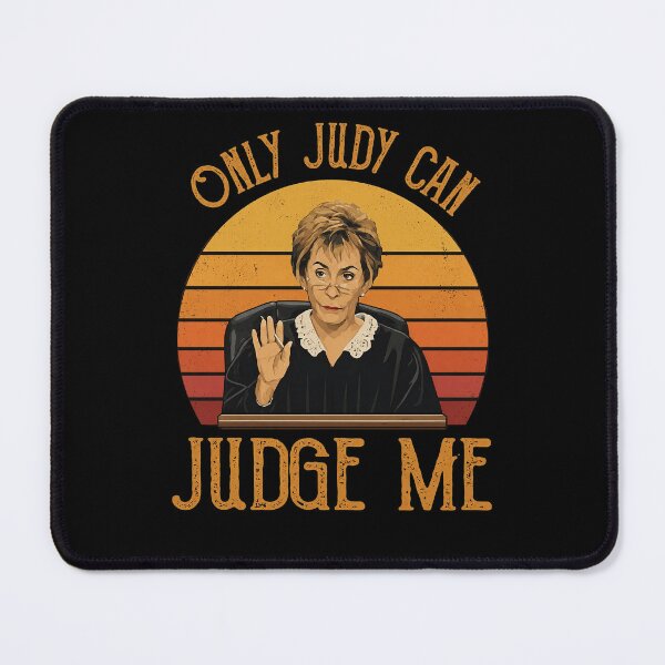 Item preview, Only Judy can judge me funny meme designed and sold by PastelWingg.