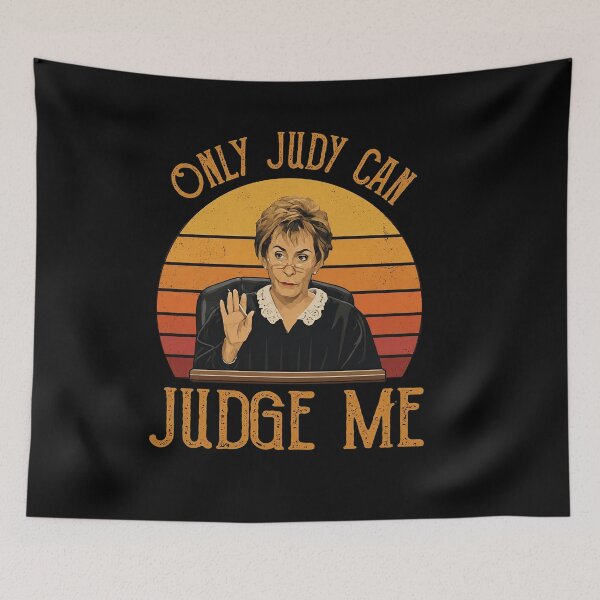 Item preview, Only Judy can judge me funny meme designed and sold by PastelWingg.