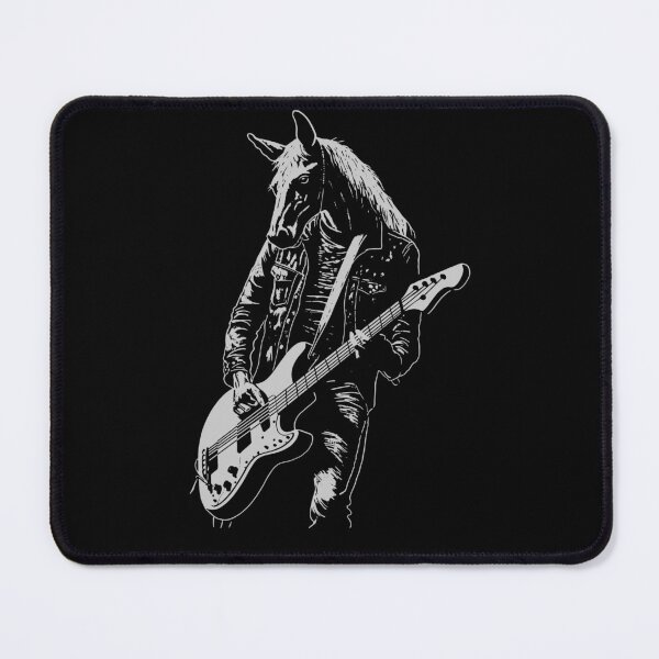 Item preview, Funny Horse Guitarist Bass Guitar Mom Dad Kids designed and sold by rafaeltto.