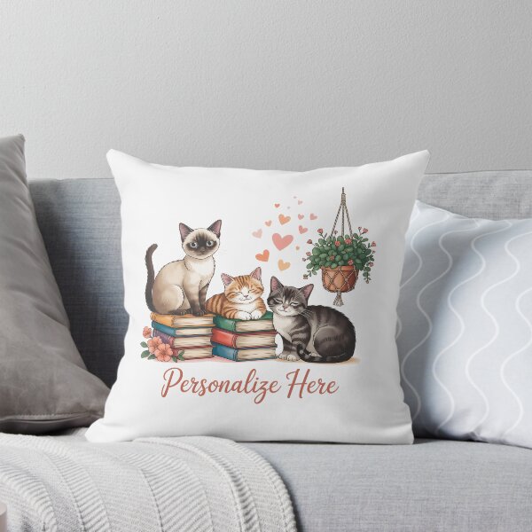 Item preview, Bookish Cats Cozy Reading Cats designed and sold by TrinaEspinoza.