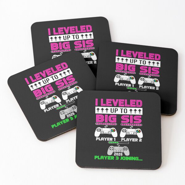 Item preview, Big Sister Level Up Gaming Announcement Party Vibes for 2026 designed and sold by FGTV2021.