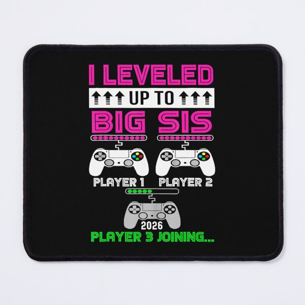 Item preview, Big Sister Level Up Gaming Announcement Party Vibes for 2026 designed and sold by FGTV2021.