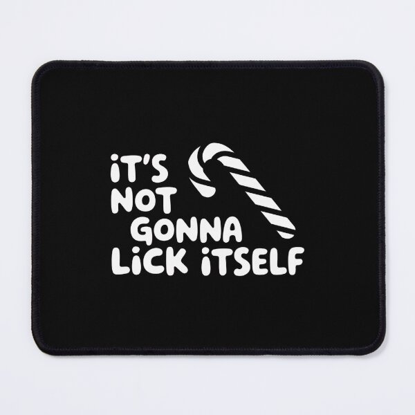 Item preview, Candy Cane Lick Itself Adult Christmas in July designed and sold by TrinaEspinoza.